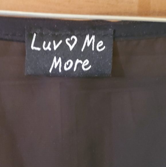 Luv Me More Sheer Top XL - Picture 2 of 4